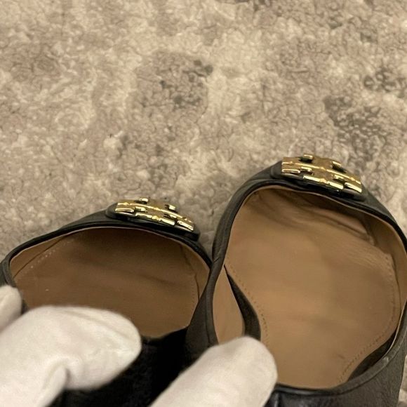 Tory Burch Leather Ballet Flats - Picture 6 of 12
